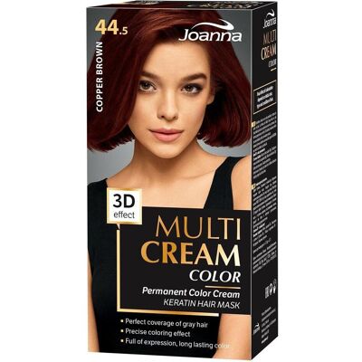 Joanna, Haarfarbe, Multi Cream Color Hair Dye 44.5 Copper Bronze (Kupferbraun) Joanna, Haarfarbe, Multi Cream Color Hair Dye 44.5 Copper Bronze (Kupferbraun)