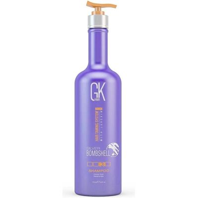 Gk Hair, Shampoo, Global Keratin Silver Bombshell Purple Shampoo 710ml/24 Fl Oz For (Flüssiges Shampoo, 710 ml) Gk Hair, Shampoo, Global Keratin Silver Bombshell Purple Shampoo 710ml/24 Fl Oz For (Flüssiges Shampoo, 710 ml)