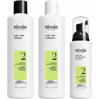 Nioxin System 2 Haarausfall Kit - Natürliche Haare Nioxin System 2 Haarausfall Kit - Natürliche Haare