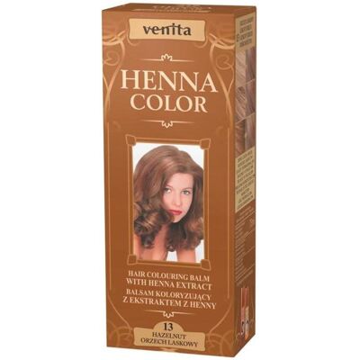 Venita Haselnuss Henna Haarfarbe Balm - Natürliche Pflanzenhaarfarbe - 75ml Venita Haselnuss Henna Haarfarbe Balm - Natürliche Pflanzenhaarfarbe - 75ml