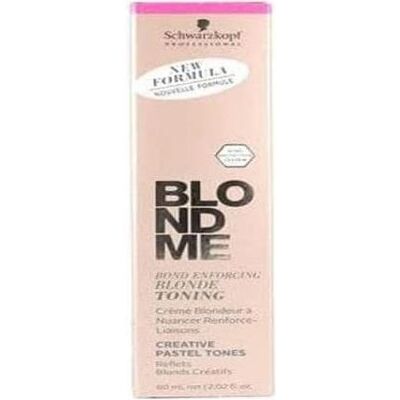 Schwarzkopf, Haarfarbe, Blonde Me Toning Fresa 60ml (Erdbeere) Schwarzkopf, Haarfarbe, Blonde Me Toning Fresa 60ml (Erdbeere)