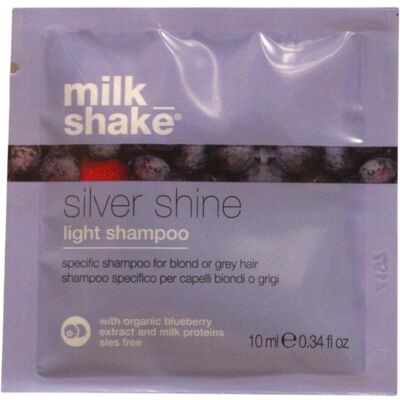 Milk Shake - MilkShake - Silver Shine Light Shampoo - 10ml - Shampoo Milk Shake - MilkShake - Silver Shine Light Shampoo - 10ml - Shampoo