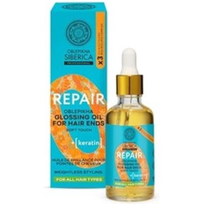 Natura Siberica, Haaröl + Haarserum, Oblepikha Repair Glossing Oil for Hair Ends 50ml (50 ml) Natura Siberica, Haaröl + Haarserum, Oblepikha Repair Glossing Oil for Hair Ends 50ml (50 ml)
