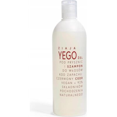 Ziaja, Duschmittel, Yego And Hair Shampoo Red Cedar 400Ml (400 ml) Ziaja, Duschmittel, Yego And Hair Shampoo Red Cedar 400Ml (400 ml)