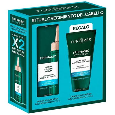 Rene Furterer, Beauty Geschenkset, Triphasic Active Grow Serum + Shampoo, 2er-Set (Haarpflege Set) Rene Furterer, Beauty Geschenkset, Triphasic Active Grow Serum + Shampoo, 2er-Set (Haarpflege Set)