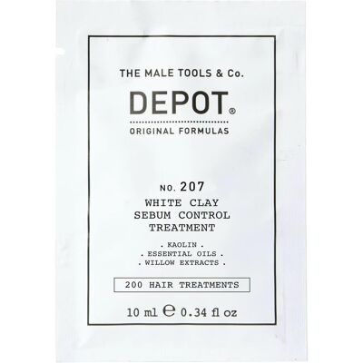 Depot, Kopfhautpflege, NR. 207 White Clay Sebum Control Treatment 10ml (10 ml) Depot, Kopfhautpflege, NR. 207 White Clay Sebum Control Treatment 10ml (10 ml)