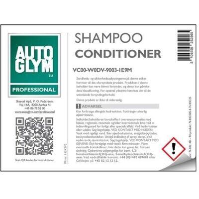 AutoGlym Fahrzeugreinigung Zubehör, Label Shampoo Conditioner No. 14B AutoGlym Fahrzeugreinigung Zubehör, Label Shampoo Conditioner No. 14B
