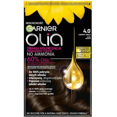 Garnier Olia Dunkelbraun Haarfarbe - Dauerhafte Farbe für Damen Garnier Olia Dunkelbraun Haarfarbe - Dauerhafte Farbe für Damen