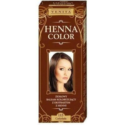 Venita, Haarfarbe, - Henna Color Coloring Lotion From Henna 115 Chocolate 75Ml Ecstraktem (Schokolade) Venita, Haarfarbe, - Henna Color Coloring Lotion From Henna 115 Chocolate 75Ml Ecstraktem (Schokolade)