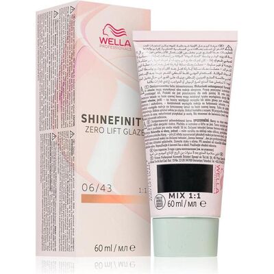 Wella Professionals 06/43 Kupfer-Sonnenuntergang Shinefinity - Haarfarbe Wella Professionals 06/43 Kupfer-Sonnenuntergang Shinefinity - Haarfarbe