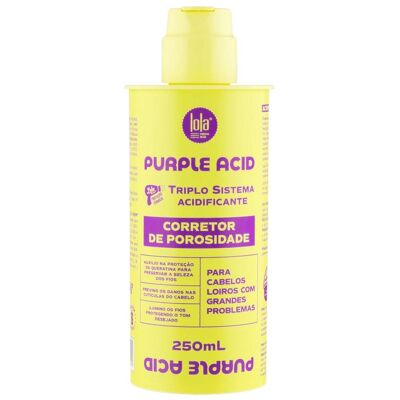 Lola Cosmetics, Haarmaske, Lola Purple Acid Porosity Corrector 250ml (250 ml) Lola Cosmetics, Haarmaske, Lola Purple Acid Porosity Corrector 250ml (250 ml)