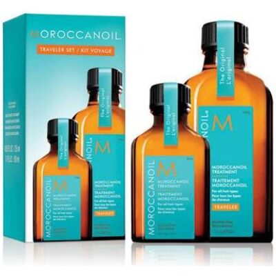 Moroccanoil, Haaröl + Haarserum, Traveler Set (75 ml) Moroccanoil, Haaröl + Haarserum, Traveler Set (75 ml)