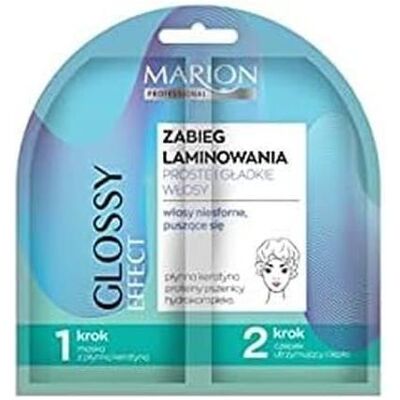 Marion, Haarmaske, Professional Glossy Effect Professional Treatment Lamination Straight And Smooth Hair 20ml (20 ml) Marion, Haarmaske, Professional Glossy Effect Professional Treatment Lamination Straight And Smooth Hair 20ml (20 ml)
