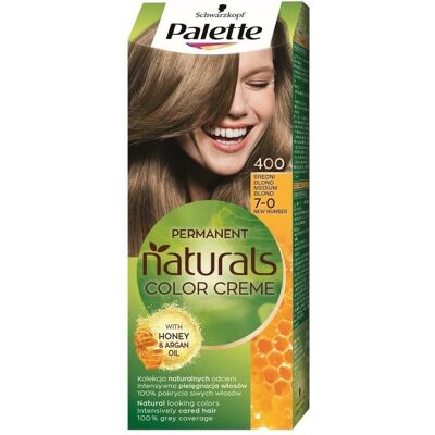 Schwarzkopf, Haarfarbe, Palette - Permanent Naturals Color Creme Hair Dye with Honey & Argan Oil 400 (7-0) Medium B (400) Schwarzkopf, Haarfarbe, Palette - Permanent Naturals Color Creme Hair Dye with Honey & Argan Oil 400 (7-0) Medium B (400)