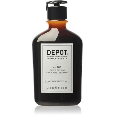 Depot, Shampoo, Nr.108 Entgiftendes Holzkohle-Shampoo 250ml (Flüssiges Shampoo, 250 ml) Depot, Shampoo, Nr.108 Entgiftendes Holzkohle-Shampoo 250ml (Flüssiges Shampoo, 250 ml)
