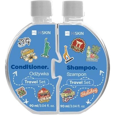 Hiskin, Shampoo, Puzzle Hair Shampoo For Hair 90ml + Conditioner For Hair 90ml (Flüssiges Shampoo, 90 ml) Hiskin, Shampoo, Puzzle Hair Shampoo For Hair 90ml + Conditioner For Hair 90ml (Flüssiges Shampoo, 90 ml)