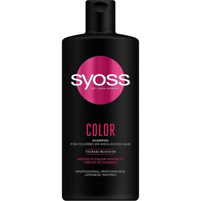Syoss, Shampoo, Color Tsubaki Blossom (Flüssiges Shampoo, 440 ml) Syoss, Shampoo, Color Tsubaki Blossom (Flüssiges Shampoo, 440 ml)