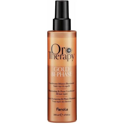 Fanola Oro Therapy 24K Gold Bi-Phase Conditioner - Revitalisiert Haar Fanola Oro Therapy 24K Gold Bi-Phase Conditioner - Revitalisiert Haar