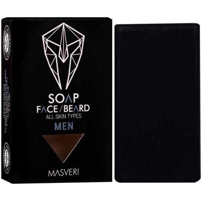 Masveri, Bartpflege, Gesichts- und Bartseife für Männer 100g Masveri, Bartpflege, Gesichts- und Bartseife für Männer 100g