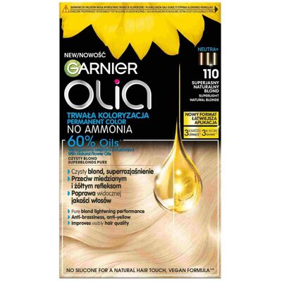 Garnier, Haarfarbe, Olia Haarfarbe 110 Superlight Natural Blonde (Blond) Garnier, Haarfarbe, Olia Haarfarbe 110 Superlight Natural Blonde (Blond)