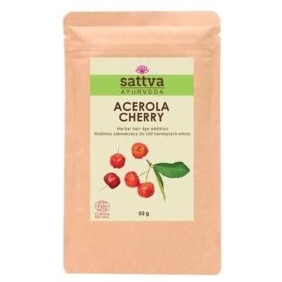 Sattva Ayurveda, Haarfarbe, Sattva Acidifier For Henna And Colouring Herbs Acerola Cherry 50G Sattva Ayurveda, Haarfarbe, Sattva Acidifier For Henna And Colouring Herbs Acerola Cherry 50G