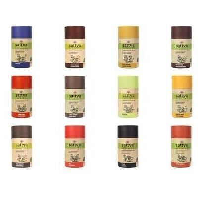 Sattva Ayurveda, Haarfarbe, Sattva Natural Herbal Dye For Hair Natural Herbal Hair Dye Light Red 150G (Light red) Sattva Ayurveda, Haarfarbe, Sattva Natural Herbal Dye For Hair Natural Herbal Hair Dye Light Red 150G (Light red)