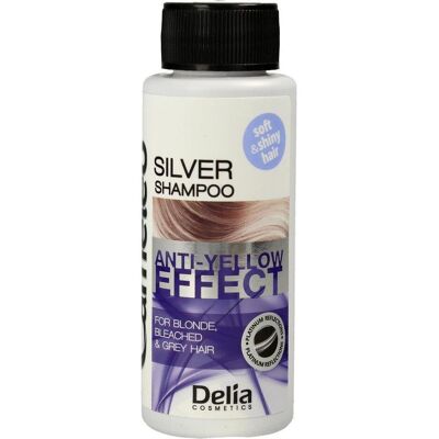Delia Cosmetics, Shampoo, Cameleo Silver Shampoo für blondes und graues Haar (Flüssiges Shampoo, 50 ml) Delia Cosmetics, Shampoo, Cameleo Silver Shampoo für blondes und graues Haar (Flüssiges Shampoo, 50 ml)