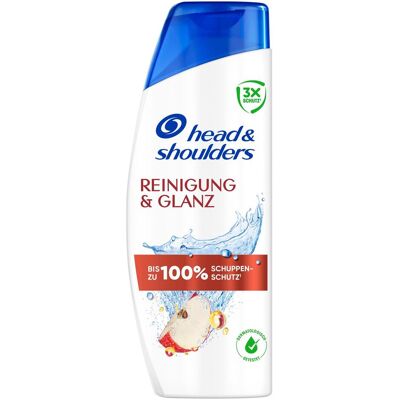 Head & Shoulders, Shampoo, Anti-Schuppen Shampoo Reinigung & Glanz Shampoo 250 ml (Flüssiges Shampoo, 250 ml) Head & Shoulders, Shampoo, Anti-Schuppen Shampoo Reinigung & Glanz Shampoo 250 ml (Flüssiges Shampoo, 250 ml)