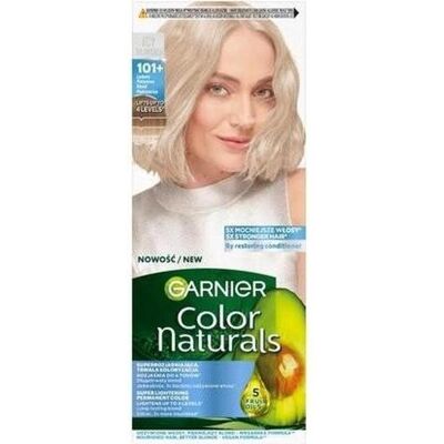 Garnier, Haarfarbe, Color Naturals Cream Hair Dye 101 Icy Platinum Blonde (Platinblond) Garnier, Haarfarbe, Color Naturals Cream Hair Dye 101 Icy Platinum Blonde (Platinblond)