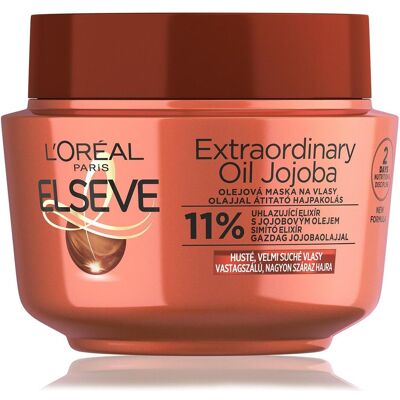 L'Oréal Paris, Haarmaske, Elseve Extraordinary Oil Jojoba (300 ml) L'Oréal Paris, Haarmaske, Elseve Extraordinary Oil Jojoba (300 ml)
