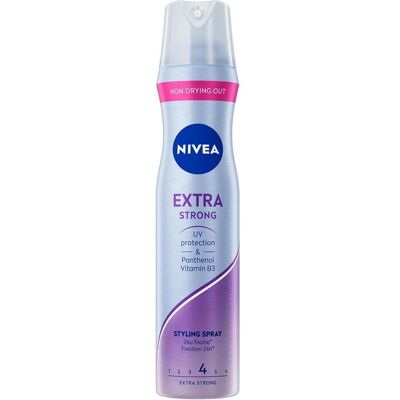 NIVEA, Haarspray, Styling Spray Extra Strong 12x250ML (250 ml) NIVEA, Haarspray, Styling Spray Extra Strong 12x250ML (250 ml)