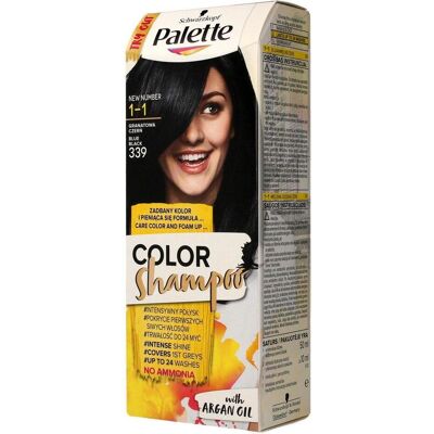 Schwarzkopf, Shampoo, Palette Color Shampoo Nr. 1-1 (339) Granatapfel Schwarz 1op. Schwarzkopf, Shampoo, Palette Color Shampoo Nr. 1-1 (339) Granatapfel Schwarz 1op.