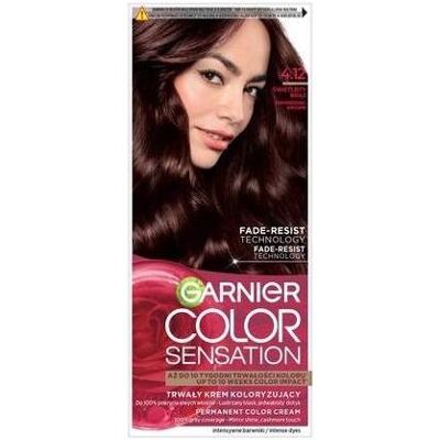 Garnier Color Sensation Hårfarbe 4.12 Helles Braun - Haarfarbe Garnier Color Sensation Hårfarbe 4.12 Helles Braun - Haarfarbe
