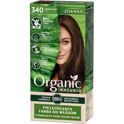 Joanna, Haarfarbe, Naturia Organic caring hair dye without ammonia and PPD 340 Tea Joanna, Haarfarbe, Naturia Organic caring hair dye without ammonia and PPD 340 Tea