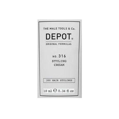 Depot, Haargel + Haarwachs, 300 Hair Stylings No 316 Uv Filter Hair Styling Cream Medium Hold - 10 Ml (10 ml) Depot, Haargel + Haarwachs, 300 Hair Stylings No 316 Uv Filter Hair Styling Cream Medium Hold - 10 Ml (10 ml)
