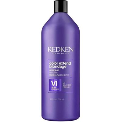 Redken, Shampoo, Color Extend Blondage - Anti Faux-Reflets (Flüssiges Shampoo, 1000 ml) Redken, Shampoo, Color Extend Blondage - Anti Faux-Reflets (Flüssiges Shampoo, 1000 ml)