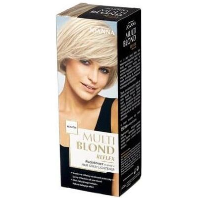 Joanna, Haarspray, Multi Blond Haaraufheller mit Keratin-Komplex Spray 150ml (150 ml) Joanna, Haarspray, Multi Blond Haaraufheller mit Keratin-Komplex Spray 150ml (150 ml)