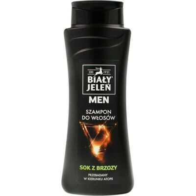 Biały Jeleń, Shampoo, White Deer - Hypoallergenic Soothing Hair Shampoo For Men Toning Birch Juice 300Ml (300 ml) Biały Jeleń, Shampoo, White Deer - Hypoallergenic Soothing Hair Shampoo For Men Toning Birch Juice 300Ml (300 ml)