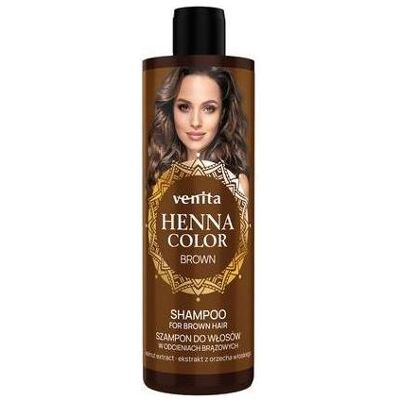 Venta, Shampoo, Venita Henna Color Hair Shampoo Braun 300ml (300 ml) Venta, Shampoo, Venita Henna Color Hair Shampoo Braun 300ml (300 ml)