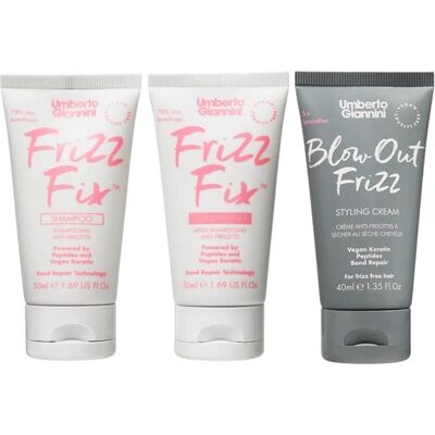 Umberto Giannini, Beauty Geschenkset, The Frizz Fix Travel Hair Set for Dry & Damaged Hair Shampoo (Haarpflege Set, Körperpflegeset) Umberto Giannini, Beauty Geschenkset, The Frizz Fix Travel Hair Set for Dry & Damaged Hair Shampoo (Haarpflege Set, Körperpflegeset)