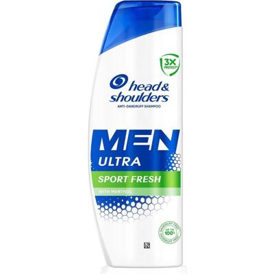 Head & Shoulders, Shampoo, Ultra Sport Frisch Anti-Schuppen Shampoo (300 ml) Head & Shoulders, Shampoo, Ultra Sport Frisch Anti-Schuppen Shampoo (300 ml)