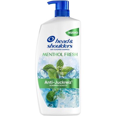 Head & Shoulders, Shampoo, Anti-Schuppen Shampoo Menthol Anti-Juckreiz Anti-Schuppen/Juckreiz Shampoo (Flüssiges Shampoo) Head & Shoulders, Shampoo, Anti-Schuppen Shampoo Menthol Anti-Juckreiz Anti-Schuppen/Juckreiz Shampoo (Flüssiges Shampoo)