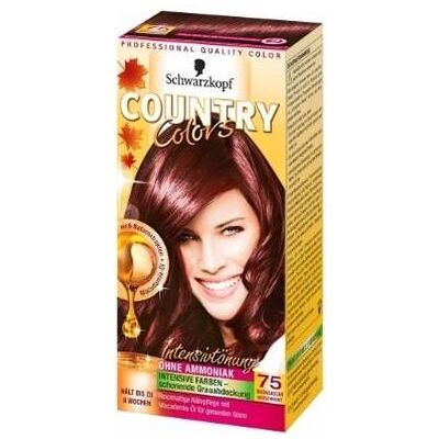 Schwarzkopf, Haarfarbe, Country Colors Haarfärbemittel 75 Madagaskar - 1 Stück (Rotschwarz) Schwarzkopf, Haarfarbe, Country Colors Haarfärbemittel 75 Madagaskar - 1 Stück (Rotschwarz)