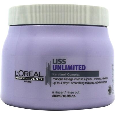 L'Oréal Professionnel, Haarmaske, Série Expert Liss Unlimited - Professional Masque (500 ml) L'Oréal Professionnel, Haarmaske, Série Expert Liss Unlimited - Professional Masque (500 ml)