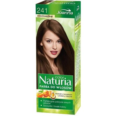 Joanna, Haarfarbe, Naturia Color Haarfärbemittel Nr. 241 - haselnussbraun 150g (Braun) Joanna, Haarfarbe, Naturia Color Haarfärbemittel Nr. 241 - haselnussbraun 150g (Braun)