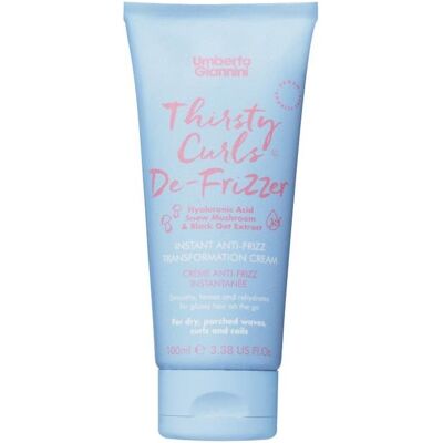 Umberto Giannini, Haargel + Haarwachs, Thirsty Curls De-Frizzer Instant Anti-Frizz Transformation Cream 100ml (Haarcreme, 100 ml) Umberto Giannini, Haargel + Haarwachs, Thirsty Curls De-Frizzer Instant Anti-Frizz Transformation Cream 100ml (Haarcreme, 100 ml)