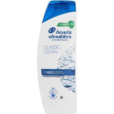 Head & Shoulders, Shampoo, Shampoo H&S Classic Clean 400ml (Flüssiges Shampoo, 400 ml) Head & Shoulders, Shampoo, Shampoo H&S Classic Clean 400ml (Flüssiges Shampoo, 400 ml)