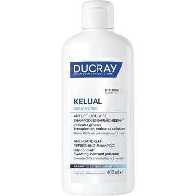 Ducray, Shampoo, Kelual Squanorm Refresh Antidandruff Shampoo 400ml (400 ml) Ducray, Shampoo, Kelual Squanorm Refresh Antidandruff Shampoo 400ml (400 ml)