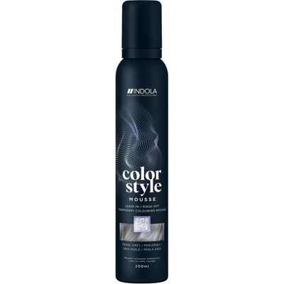 Indola, Haarfarbe, Color Style Mousse Perlgrau 200 ml (Perlgrau) Indola, Haarfarbe, Color Style Mousse Perlgrau 200 ml (Perlgrau)