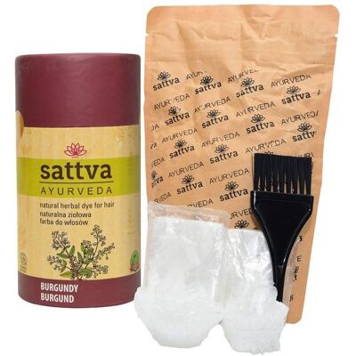 Sattva Ayurveda, Haarfarbe, Sattva Natural Herbal Dye For Hair Natural Herbal Hair Dye Burgundy 150G (Burgund) Sattva Ayurveda, Haarfarbe, Sattva Natural Herbal Dye For Hair Natural Herbal Hair Dye Burgundy 150G (Burgund)